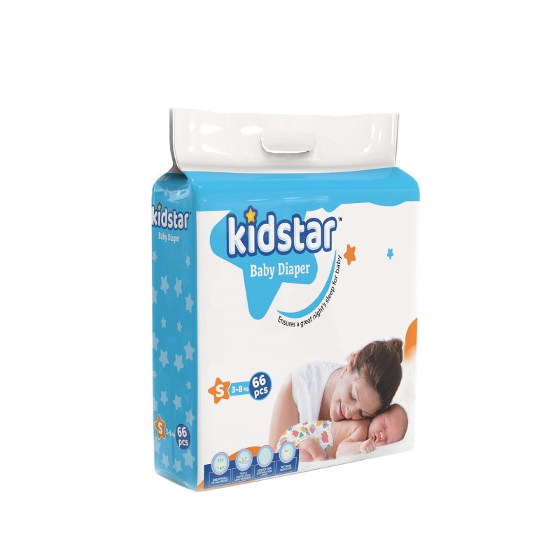 Buy PRAN Kidstar Baby Diaper Small 66pcs Online