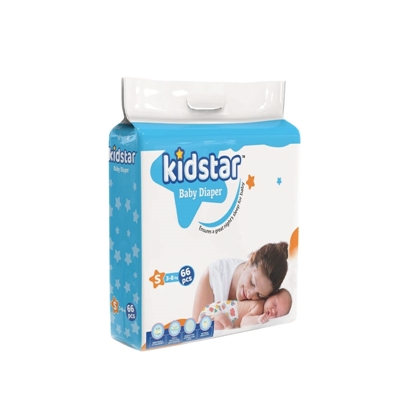 Buy PRAN Kidstar Baby Diaper Small 66pcs Online