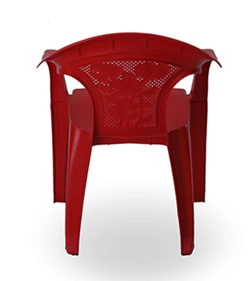 Buy Chair Garden Net Flower Red Online
