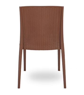 Buy Caino Armless Chair Eagle Brown Online