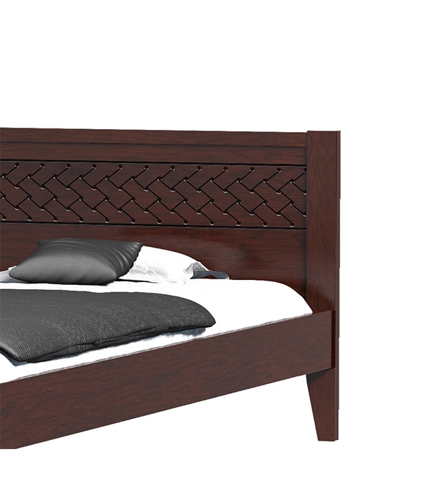 Buy Wooden Semi Double Bed BDH-345-3-1-20 Online