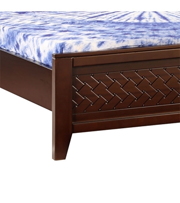 Buy Wooden Semi Double Bed BDH-345-3-1-20 Online