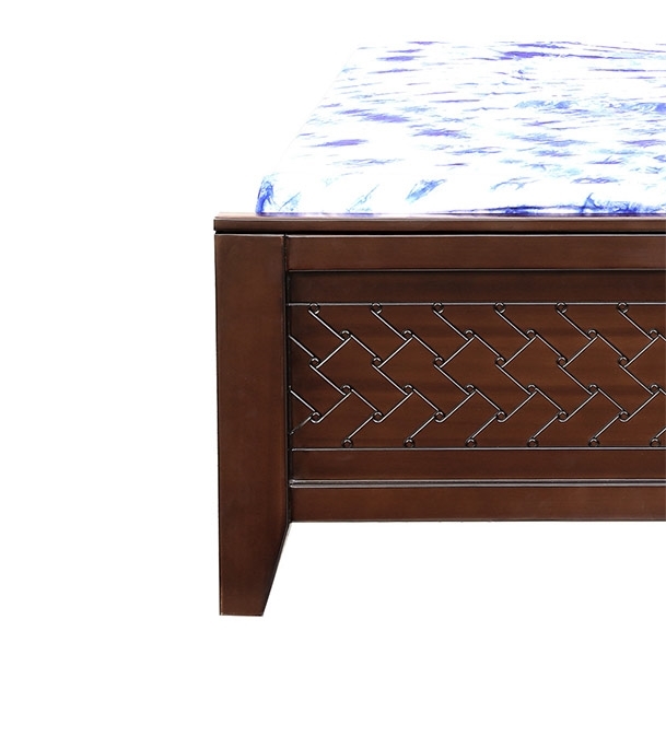 Buy Wooden Semi Double Bed BDH-345-3-1-20 Online