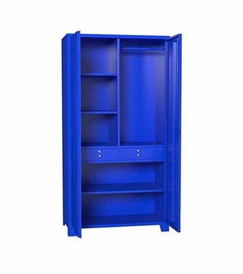 Buy Regal Metal Household Almirah Blue Online