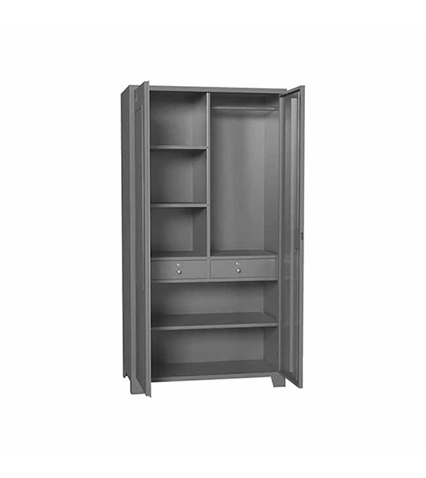 Buy Regal Metal Household Almirah Gray Online