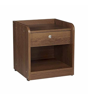 Buy Regal Harper Laminated Board Bed Side Table Antique Online
