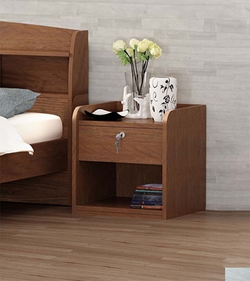 Buy Regal Harper Laminated Board Bed Side Table Antique Online