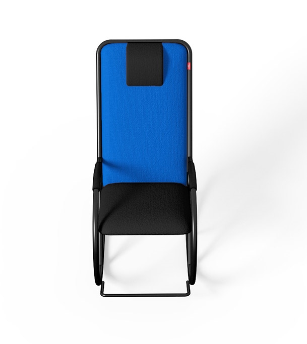 Buy Regal Metal Rocking Chair Blue Online