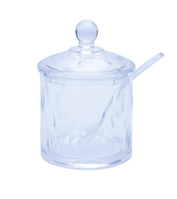 Buy Lotus Salt Jar Transparent Online