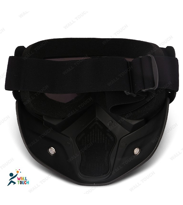 Buy Modular Motorcycle Bike Riding Helmet Open Face Mask Shield Goggles Detachable Online