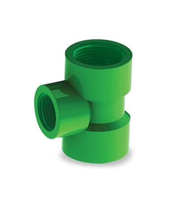Buy RFL PVC Thread R. Tee 1.25'' X 3/4' Green Online at Best Price