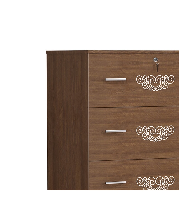 Buy Regal Charly Laminated Board Wardrobe Online at Best Price