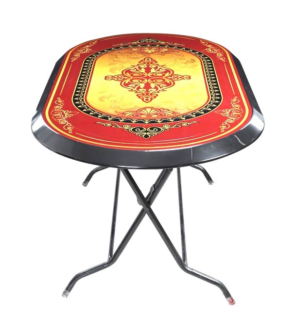 Buy Dining Table 6 Seat Elegant S/L Prin Majesty Black Online at Best Price