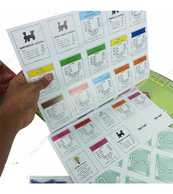 Buy Monopoly Banking Paper Board Game With Money Card Dice & Others Tools Blue Online