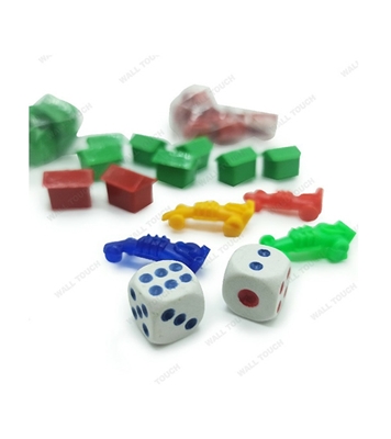 Buy Monopoly Banking Paper Board Game With Money Card Dice & Others Tools Blue Online