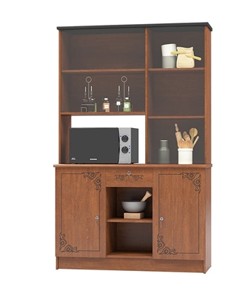 Buy Regal Rosa Laminated Board Dinner Wagon Antique Online