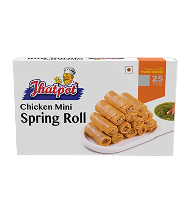 Buy Jhatpot Chicken Mini Spring Roll 200gm Online