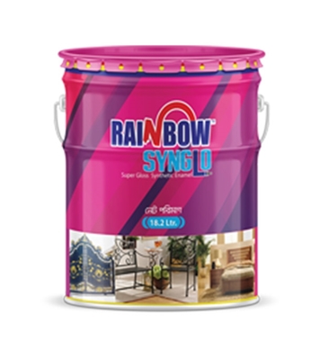 Buy RAINBOW Synglo Synthetic Enamel Paint 18.2 Ltr Georgin Green Online