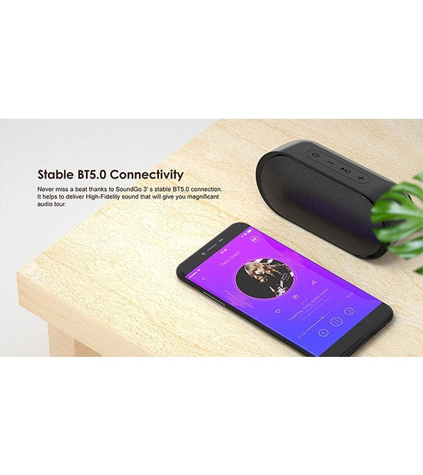 Buy Oraimo SOUNDGO 3 Ultra-Portable Wireless Speaker Black Online