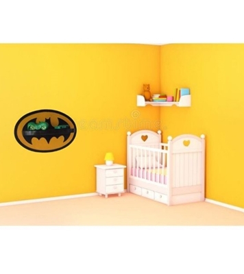 Buy Batman Wall Mounting Shelf (Black Rimmed) online at best price