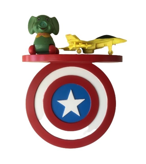 Buy Captain America Wall Mounting Shelf (Big) online at best price