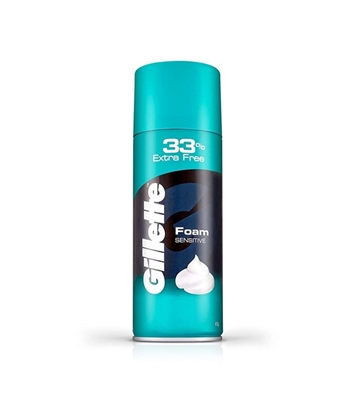 Buy Gillette Foam Sensetive 418ml Online