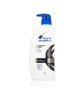 Buy Head & Shoulders Silky Black Anti-Dandruff Shampoo 650ml Online