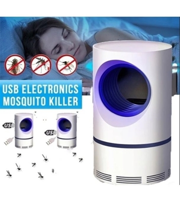 Buy Vortex USB Mosquito Lamp Physical Silent Mosquito Killer White Online 