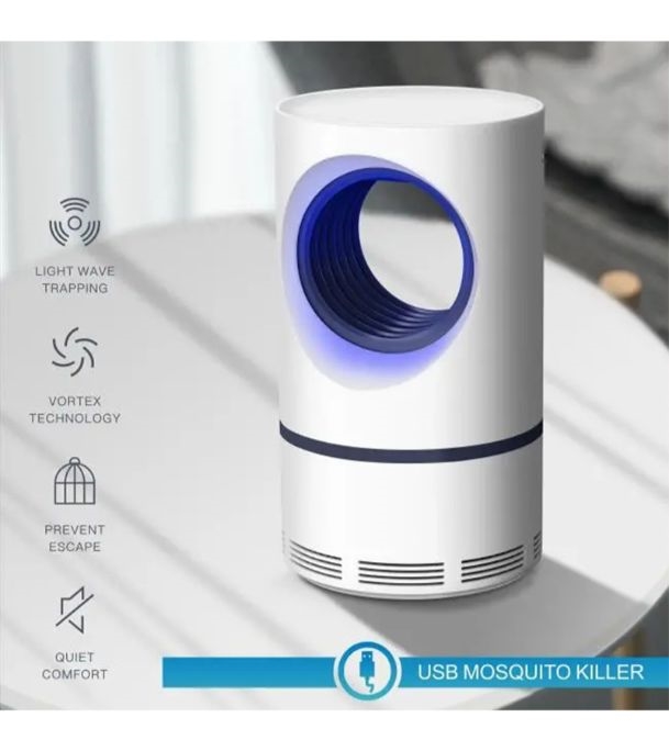Buy Vortex USB Mosquito Lamp Physical Silent Mosquito Killer White Online 