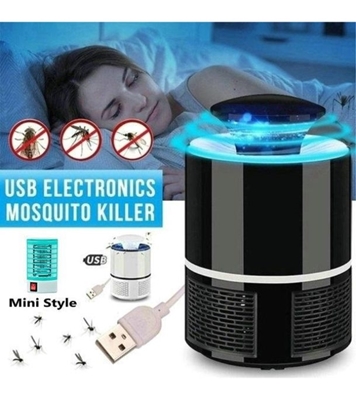 Buy USB Electronics Mosquito Killer Trap Moth Fly Wasp LED Night Light Lamp Bug Insect Lights Killing Pest Zapper Repeller Online