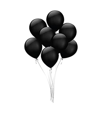 Buy Balloon one color 20 pieces (Monty Black) Online at Best Price