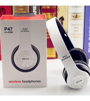 Buy P47 Headband Foldable Stereo Bluetooth Headphones Wireless Headset Online at Best Price