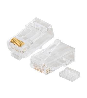 Buy 25 pcs RJ45 Plug Ethernet Gold Plated Network Connector Online