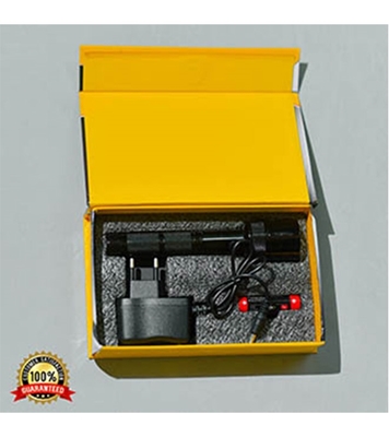 Buy STAROLA Rechargeable LED Flash light Torch Black Online 