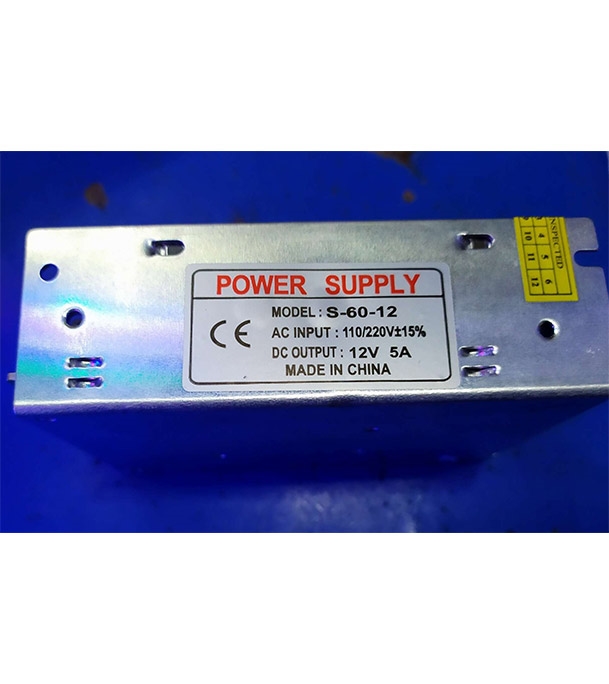 Buy 12V 5A Dc Power Supply, Power Controller, Led Light Controller, All Over Dc Accessories Control Under 12V, 5 A Current.  Online