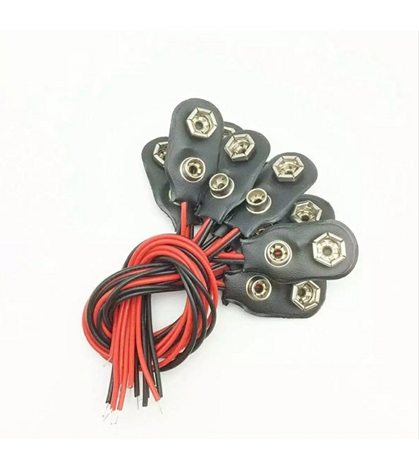 Buy 9v Battery Snap Connector (10 PCS) Online