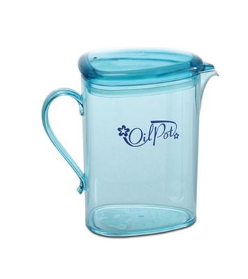 Oval Oil Jar Trans Blue at Best Price in Bangladesh