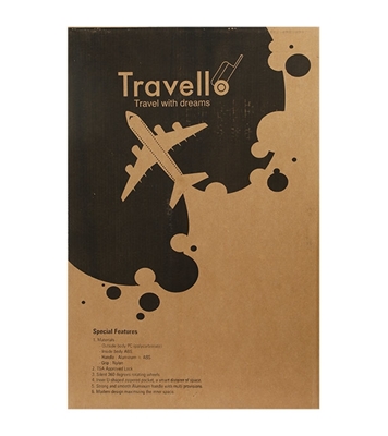 Travello 28" Red Exp Zipper at Best Price in Bangladesh