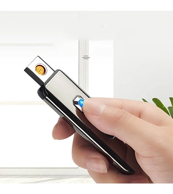 New Mini Electroplating Electric Small Double Side USB Recharging LED Lighter at Best Price in Bangladesh