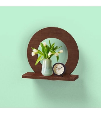 Wooden Round Hanging Shelf at Best Price in Bangladesh