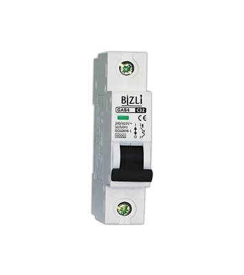 Bizli Circuit Breaker 1P 40A C 6KA