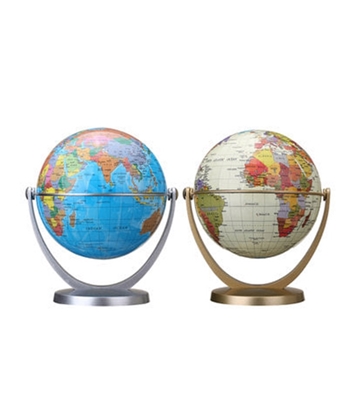 360° Rotating Globes Earth World Geography Map Desktop Decoration World Globe 20cm at Best Price In Bangladesh