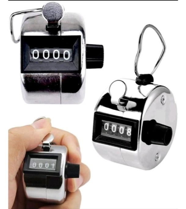 Buy 4 Digit Hand Tally Counter  Steel Made Online at Best Price