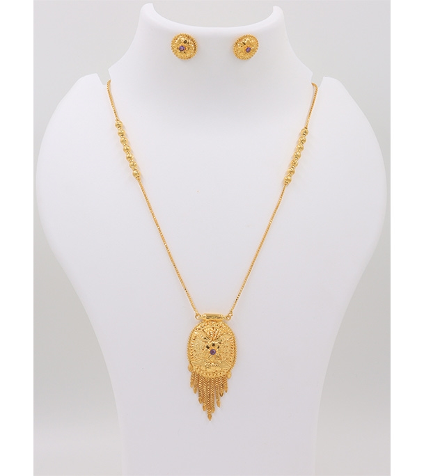 Buy Chain With Locket & Ear Ring  Online 