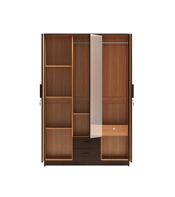 Buy Regal Roma Wooden Three Door Cupboard Online at Best Price