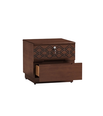Buy Regal Sidon Wooden Bed Side Table Online at Best Price