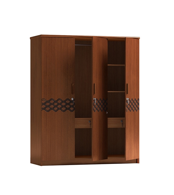 Buy Regal Sidon Wooden Three Door Cupboard Online at Best Price