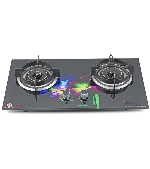 Picture of RFL Built In Double Glass HOB Gas Stove LILAC- (Line Gas)
