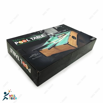 Mini Tabletop Pool Table Game Billiard Table Set Children's Play Sports Toy With Balls, Cue, Chalk, Billiard Table