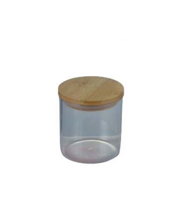 Crystal Jar With Bamboo Lid 500 ML at Best Price in Bangladesh